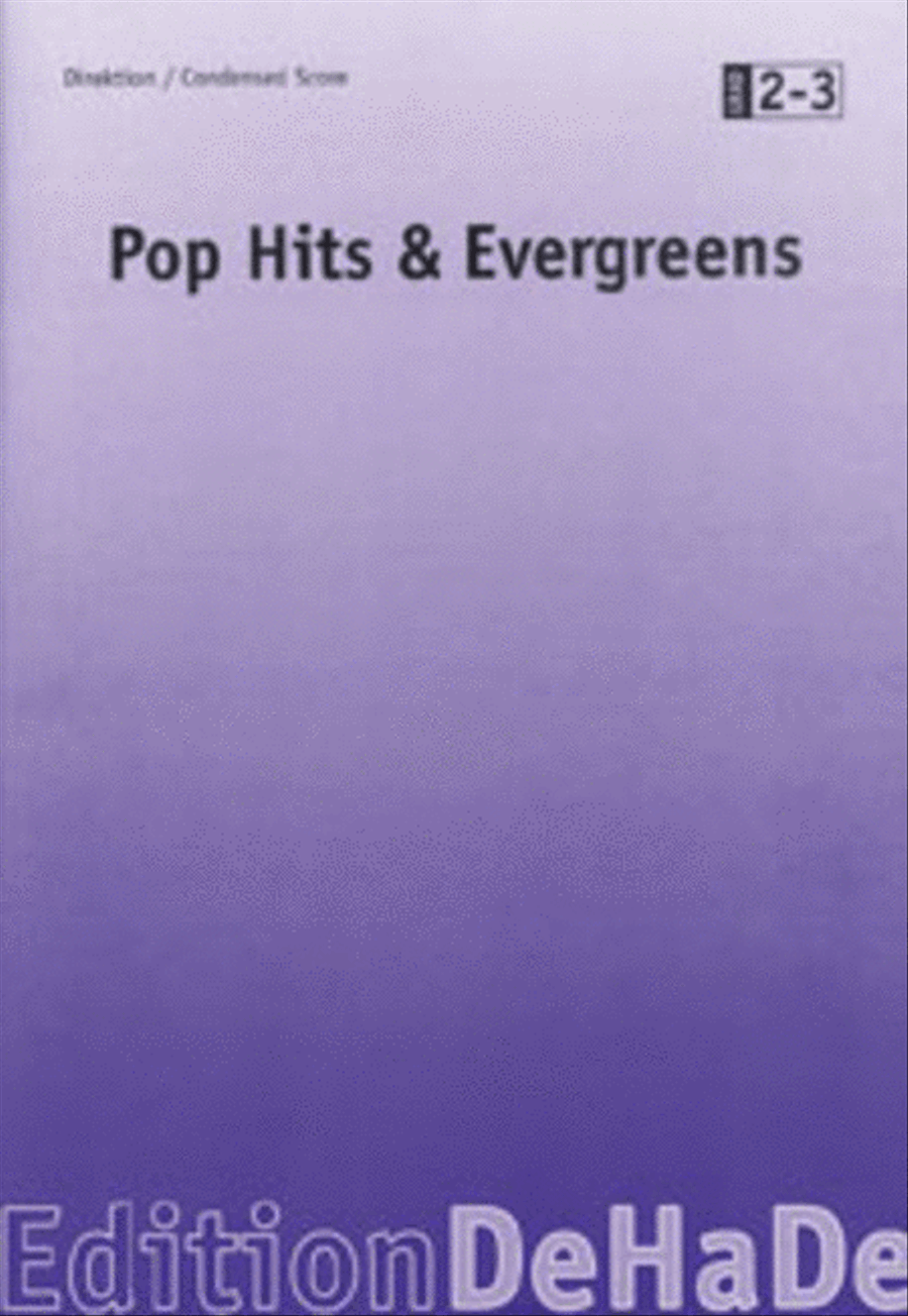Pop Hits & Evergreens I ( 28 ) percussion 10 Concert Band scores gallery preview page 1