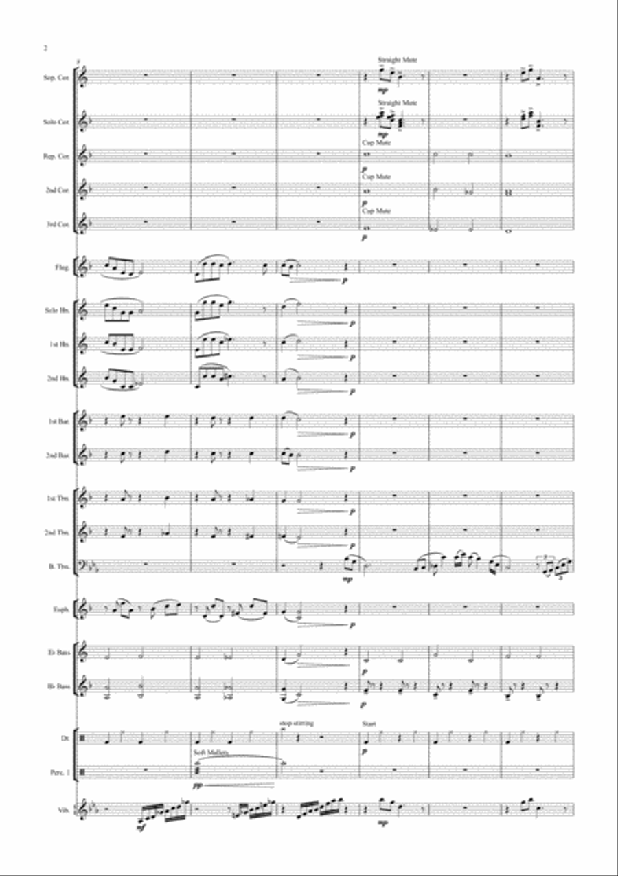 Misty Brass Ensemble scores gallery preview page 2