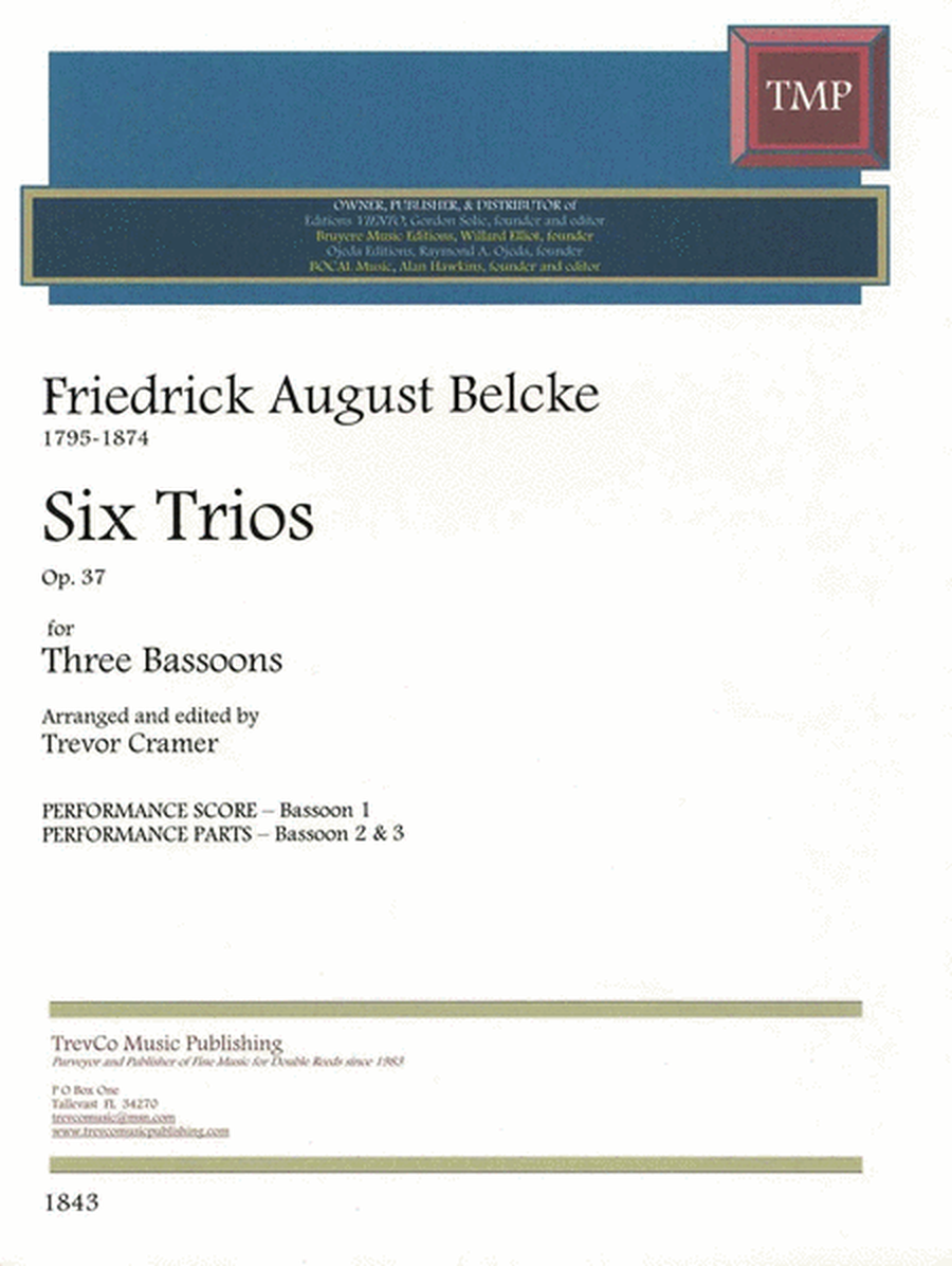 6 Trios, Op. 37