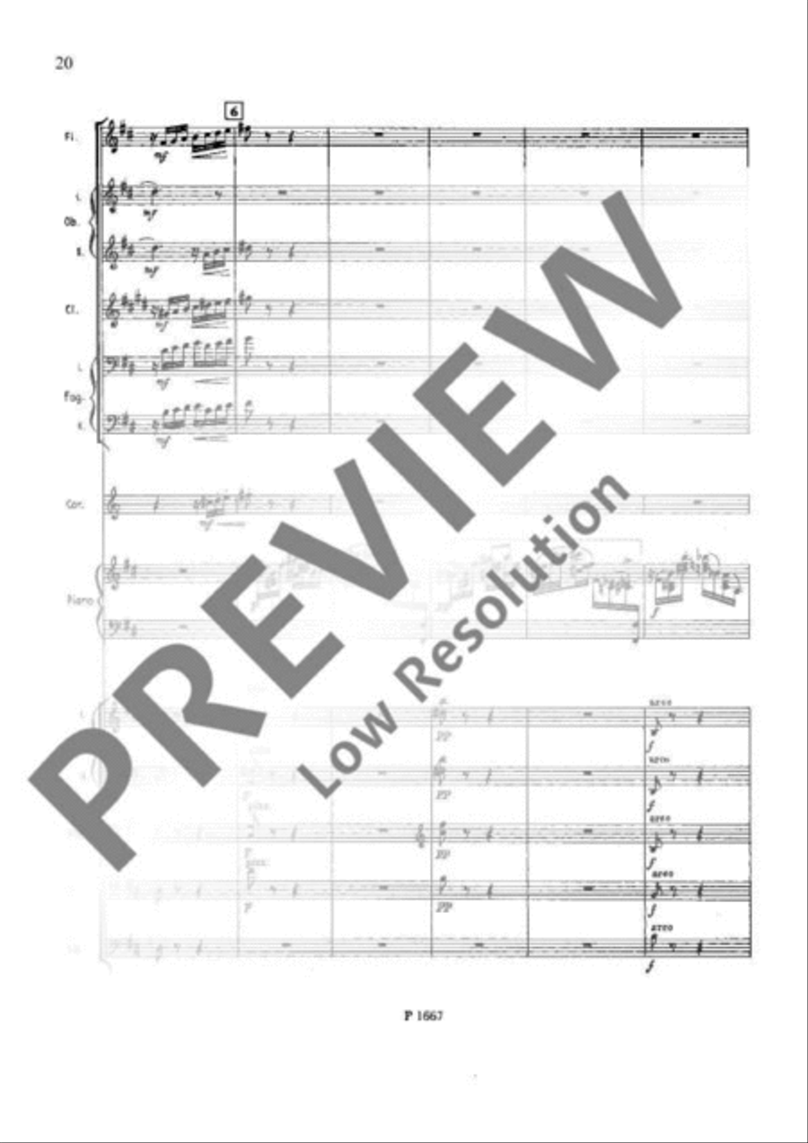 Concertino (Divertimento) Orchestra scores gallery preview page 21