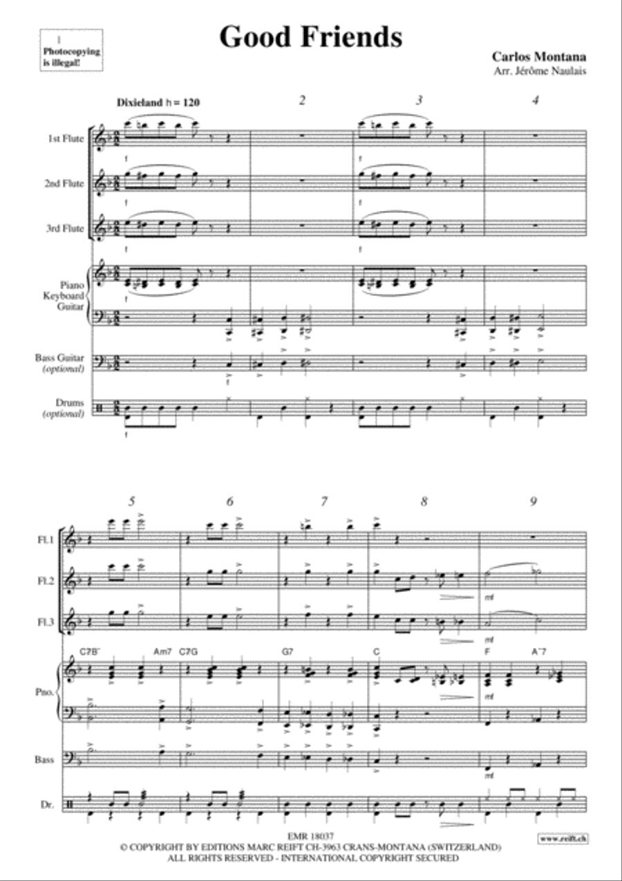 Good Friends Flute scores gallery preview page 3