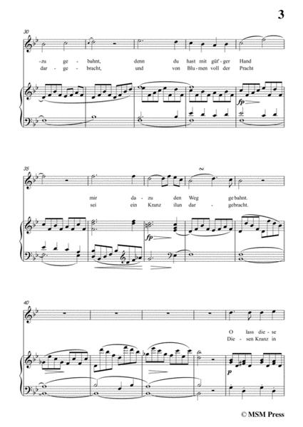 Schubert-Namenstaglied,in B flat Major,from 'Madrigali',for Voice&Piano image number null