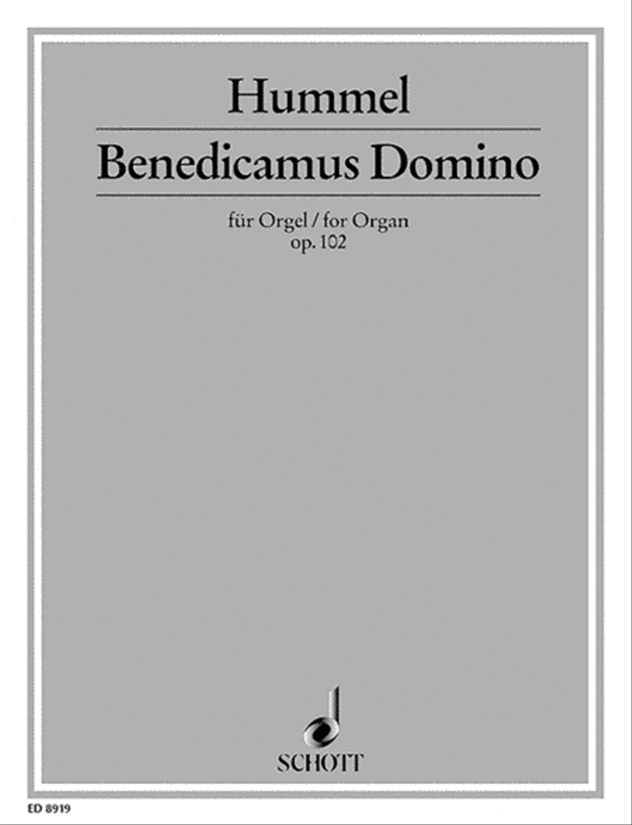 Benedicamus Domino Organ Solo