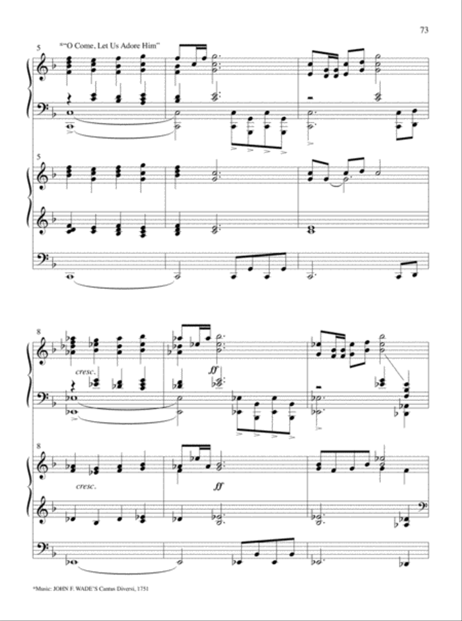 Glory and Honor, Praise and Adoration! Organ scores gallery preview page 39