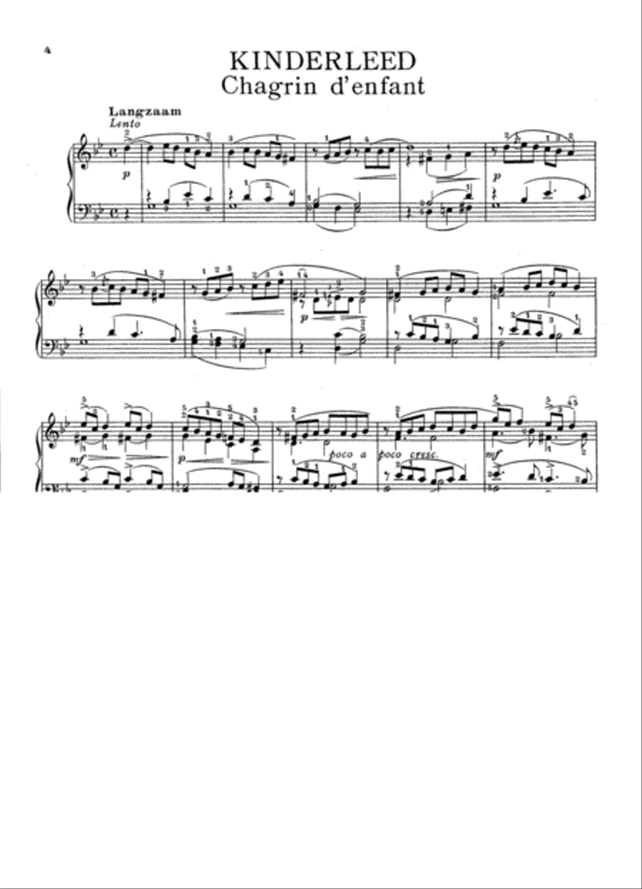 Kindersuite for Piano Solo Piano Solo scores gallery preview page 3