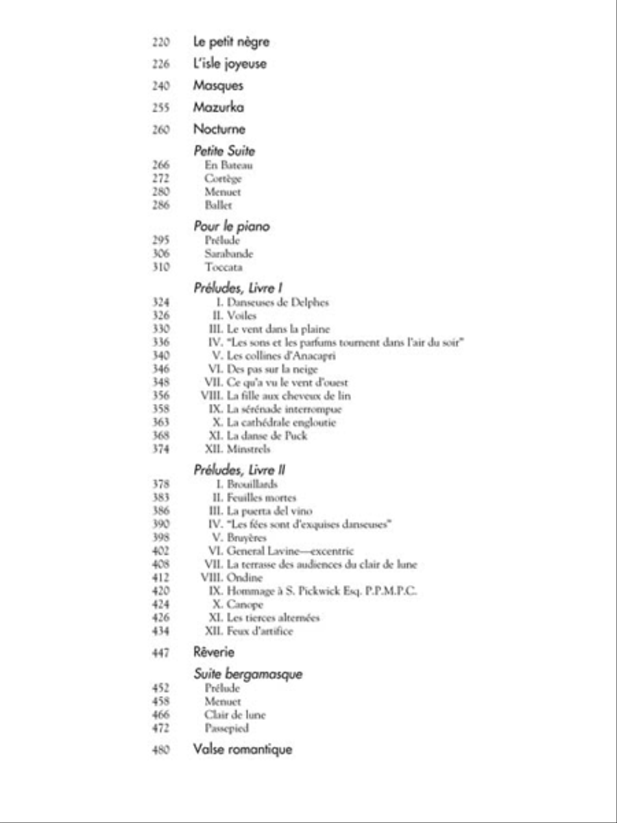 Debussy – The Ultimate Piano Collection Piano Solo scores gallery preview page 3