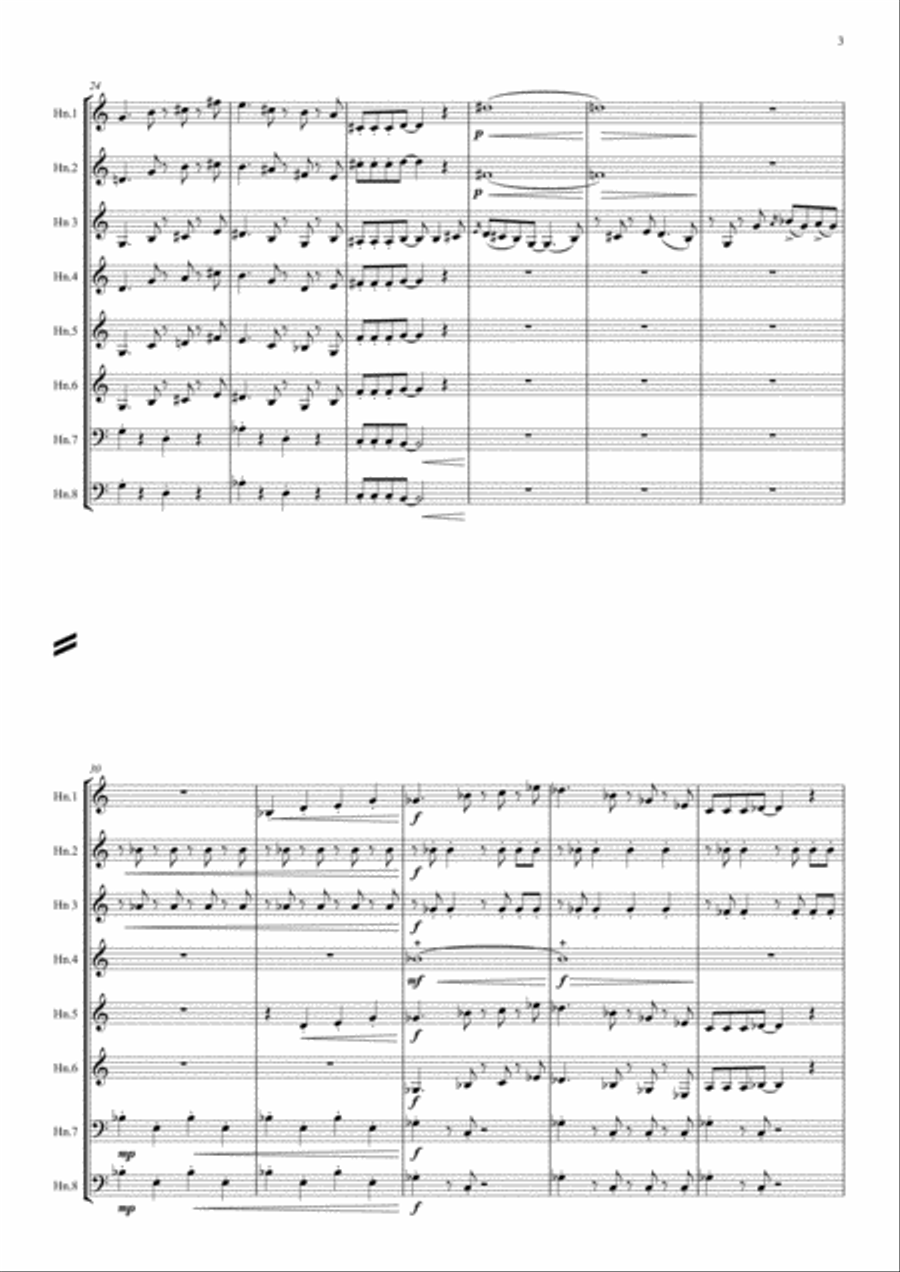 Theme From The Simpsons TM from the Twentieth Century Fox Television Series THE SIMPSONS Brass Ensemble scores gallery preview page 4