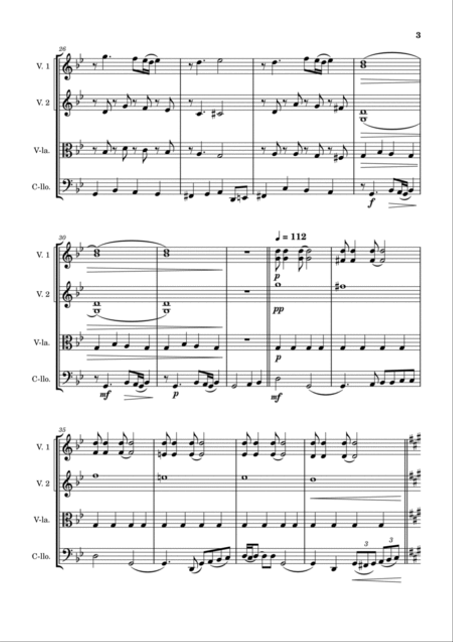 Summer Summer String Orchestra scores gallery preview page 3