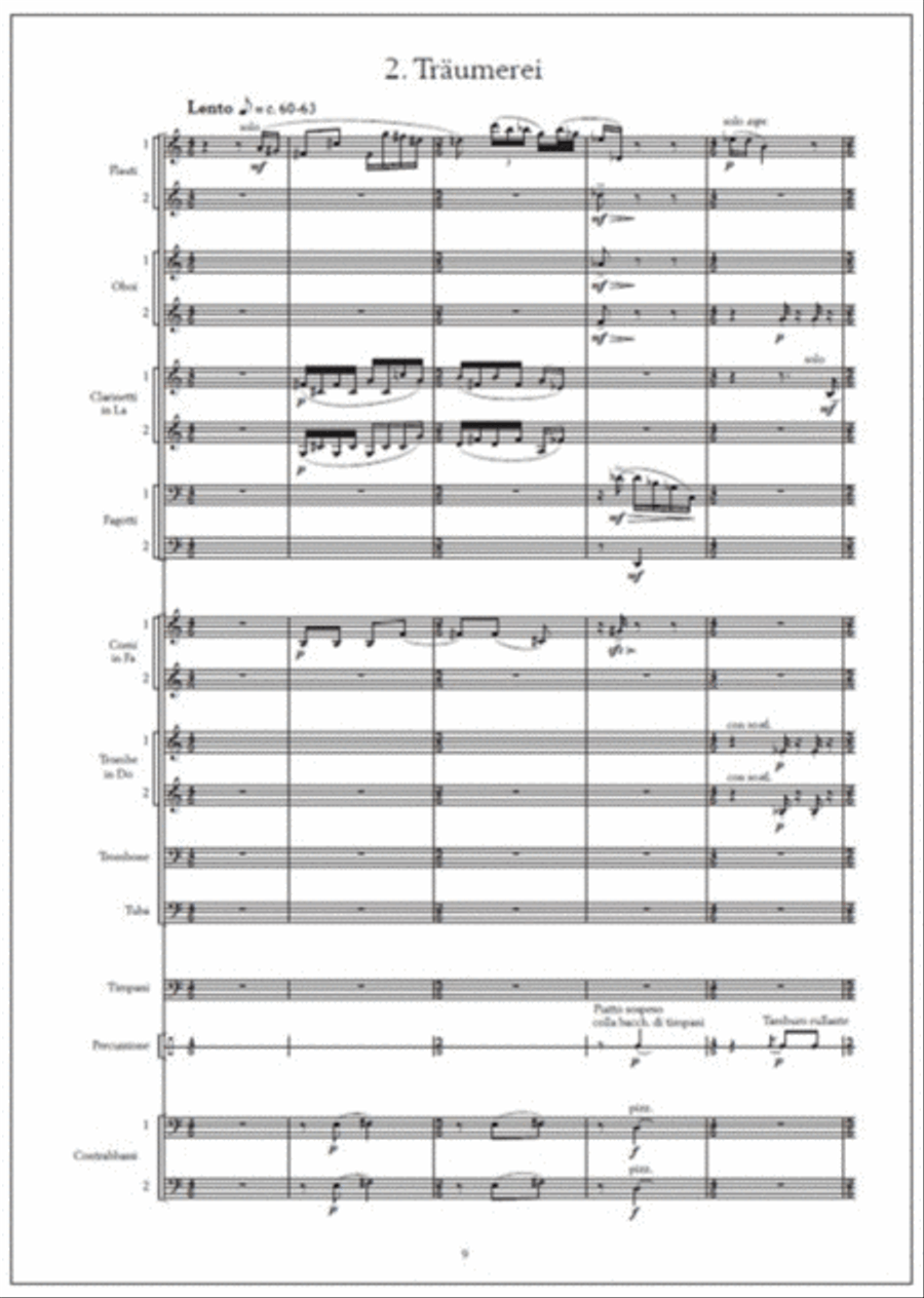 Concerto grottesco for wind orchestra - Score & parts Set of Parts scores gallery preview page 3