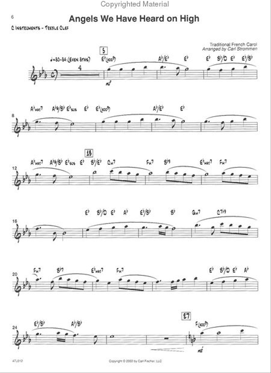 Swing Into Christmas Oboe scores gallery preview page 2