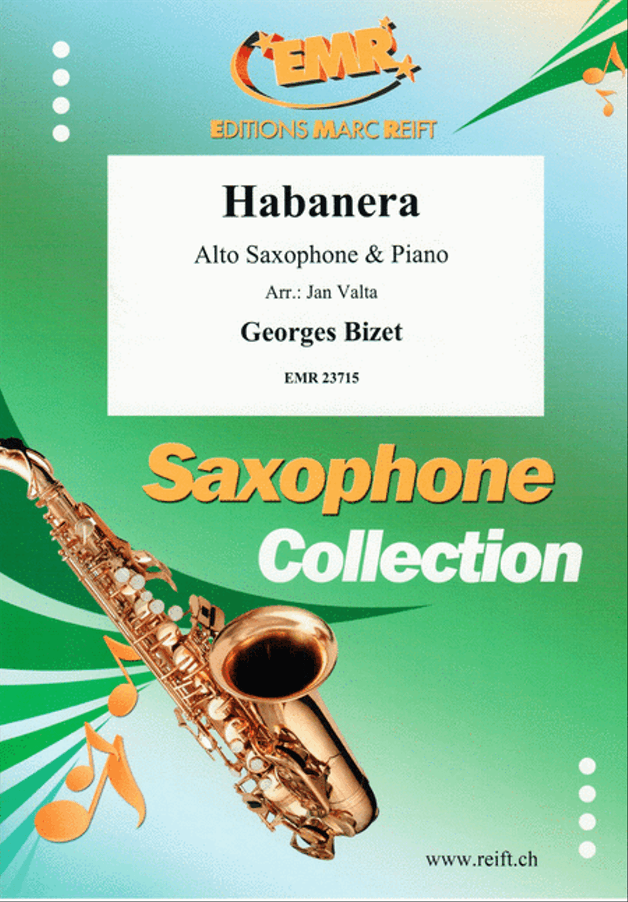 Habanera Alto Saxophone scores gallery preview page 1