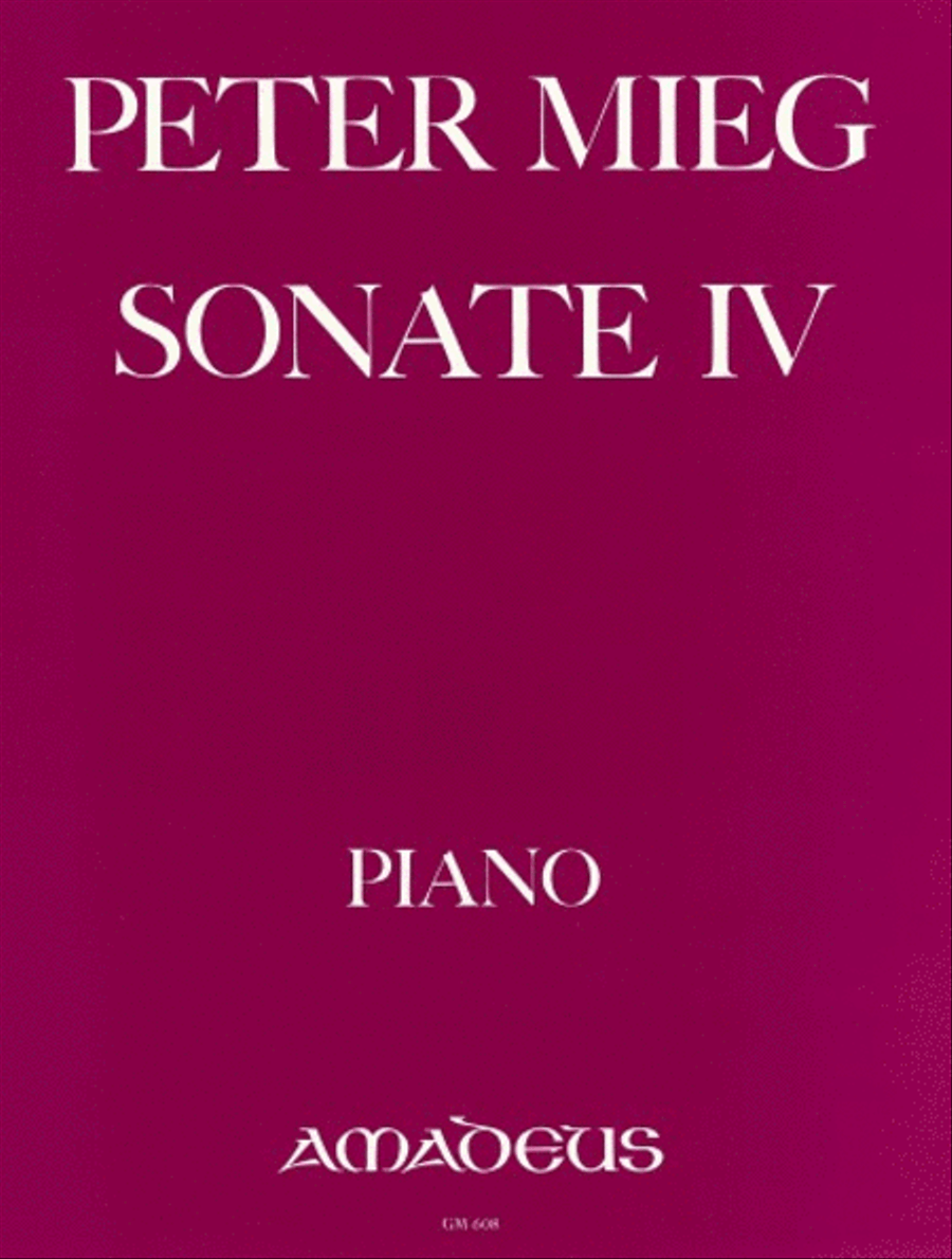 Sonata IV Piano Solo scores gallery preview page 1