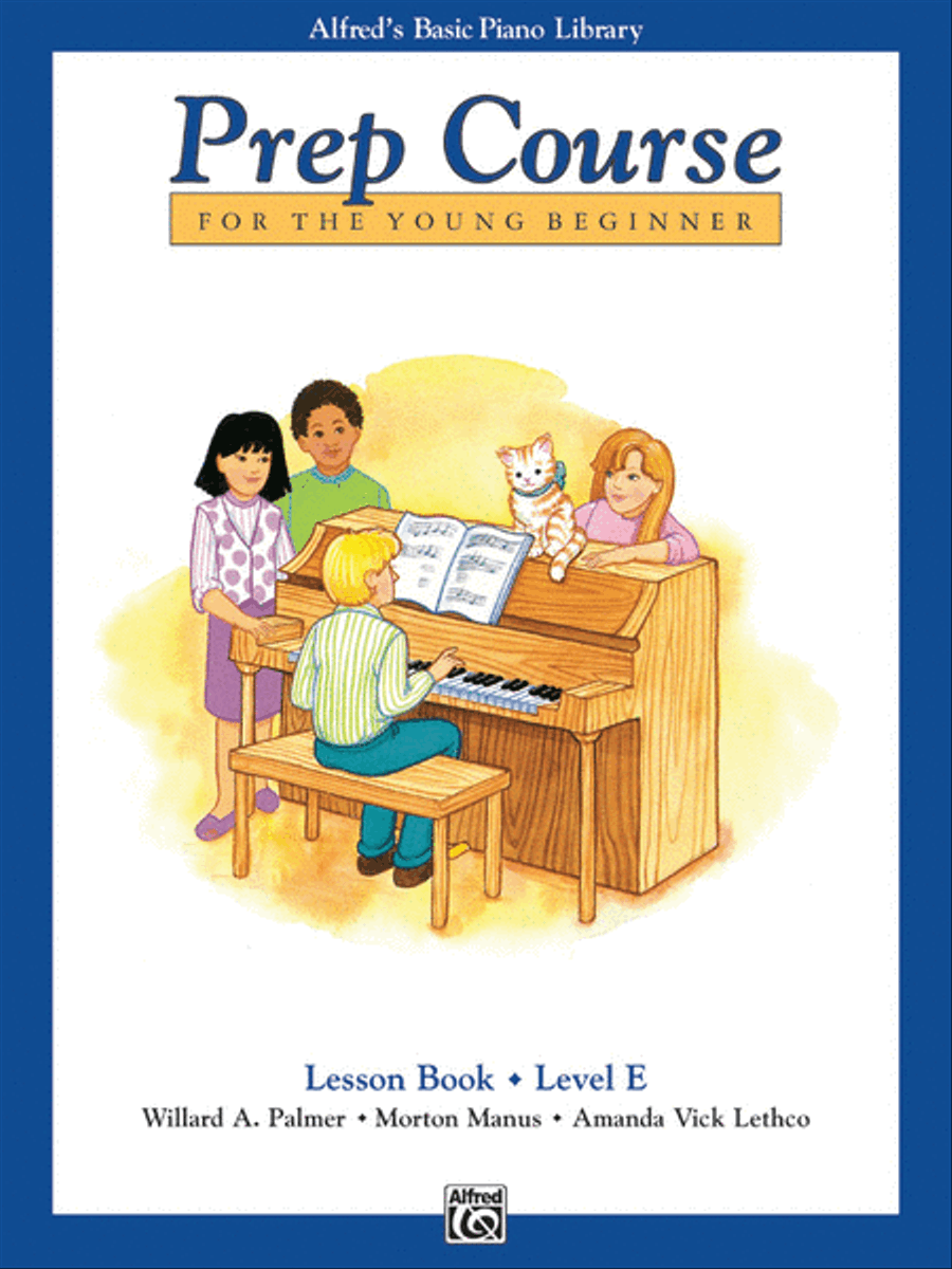 Alfred's Basic Piano Prep Course Lesson Book, Book E Piano Method scores gallery preview page 1