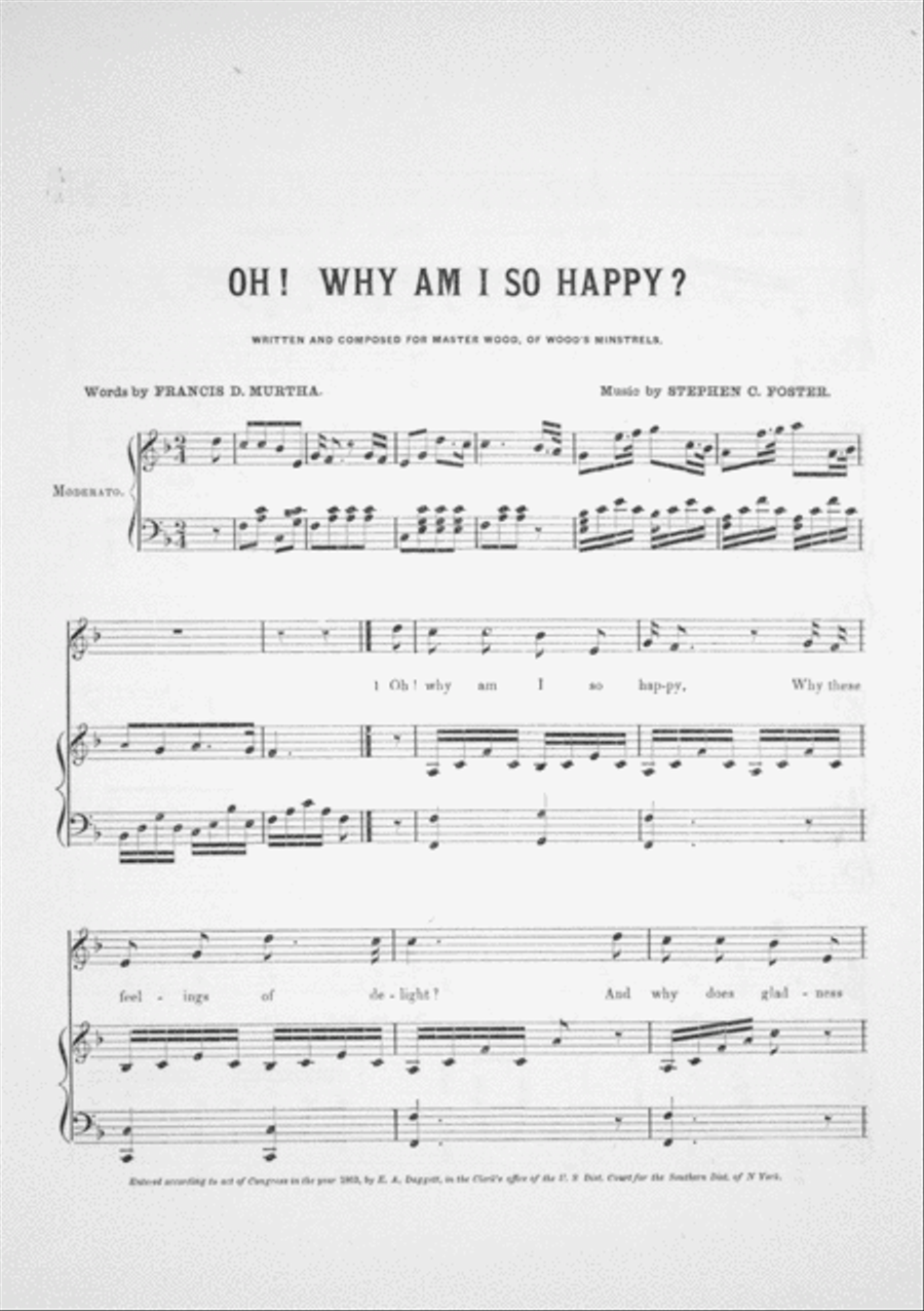 Oh, Why am I So Happy Voice scores gallery preview page 2