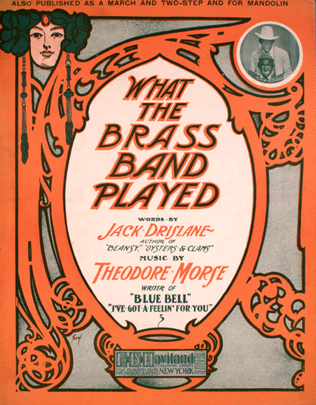 Book cover for What the Brass Band Played