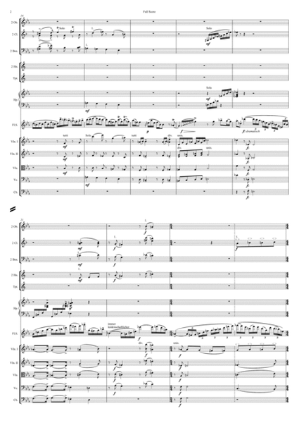 Sinfonische Kanzone (Symphonic Canzona) for Flute and Chamber Orchestra image number null