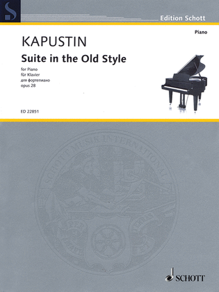 Book cover for Suite in the Old Style, Op. 28