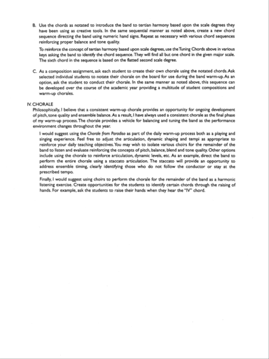 Symphonic Band Clinic Symphonic Band Clinic Concert Band scores gallery preview page 5