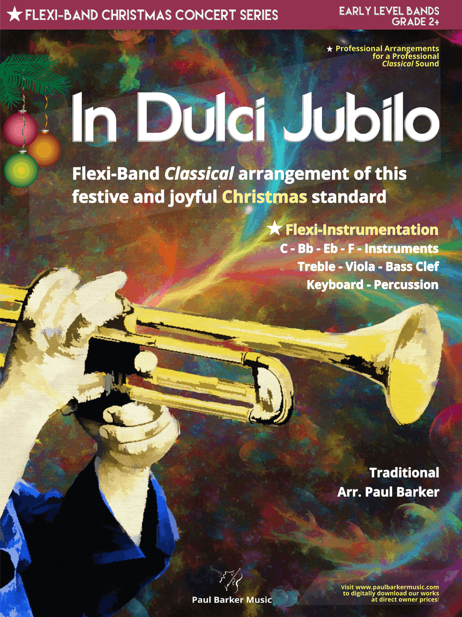 In Dulci Jubilo (Flexible Instrumentation) Concert Band scores gallery preview page 1