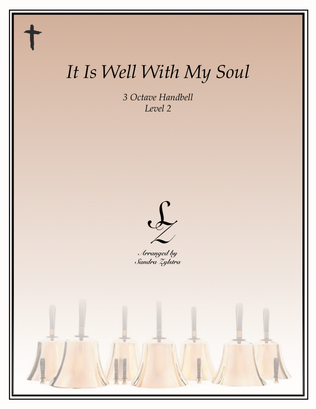 Book cover for It Is Well With My Soul (3 octave handbells)