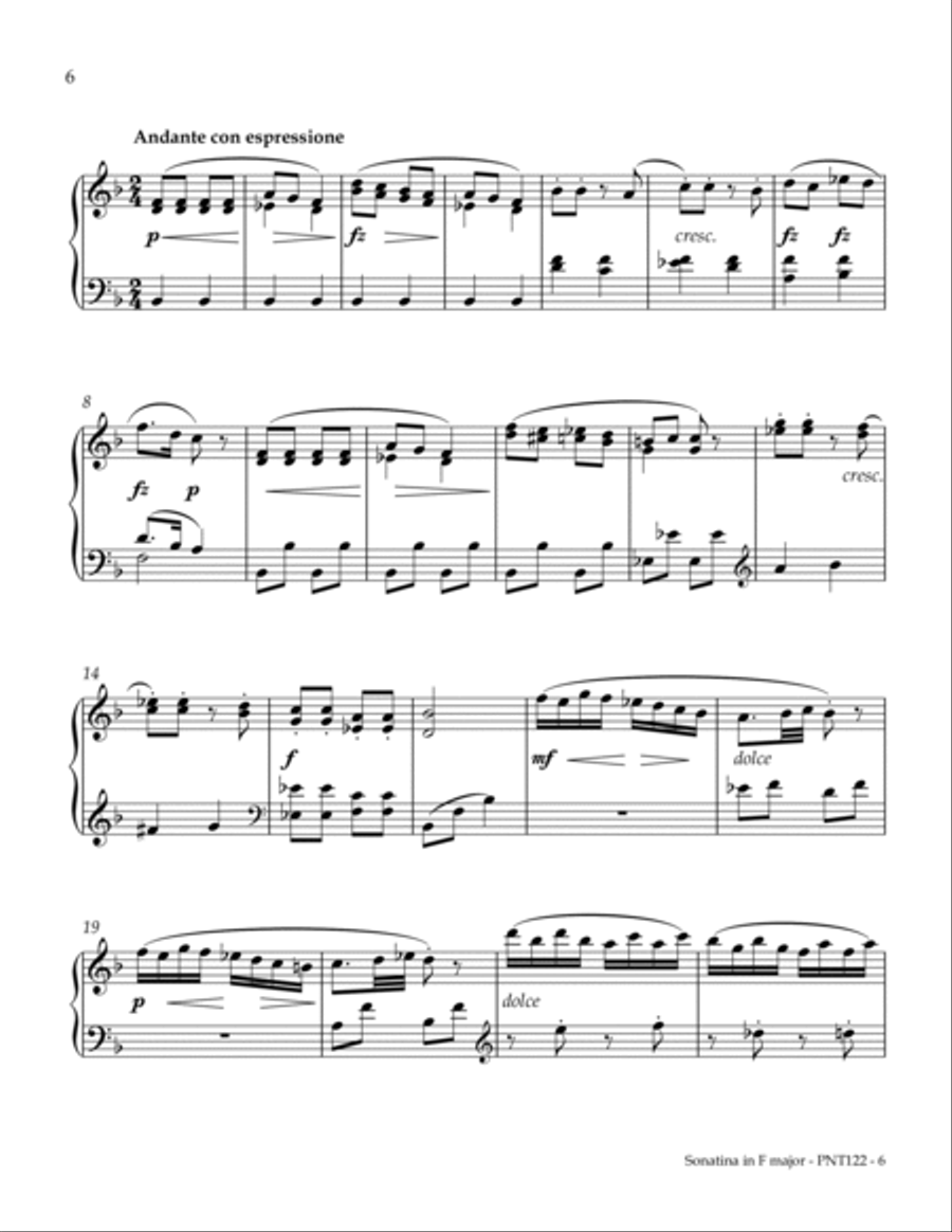 Sonatina Opus 36, Number 4 Piano Method scores gallery preview page 6
