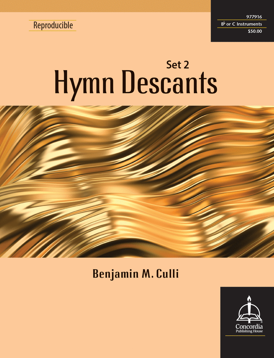Hymn Descants, Set 2 C Instrument scores gallery preview page 1