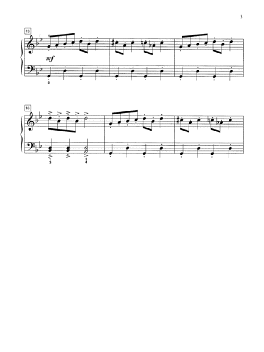 In the Hall of the Mountain King Small Ensemble scores gallery preview page 3