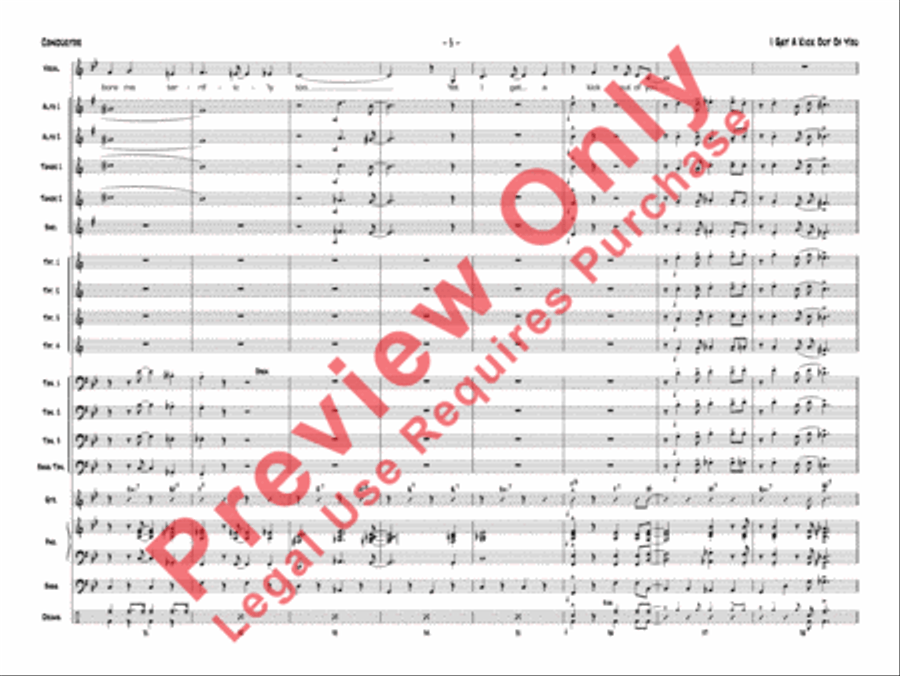 I Get a Kick Out of You Jazz Ensemble scores gallery preview page 8