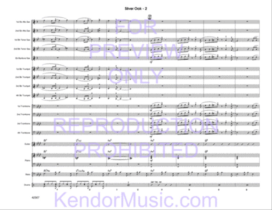 Silver Oak Silver Oak Jazz Ensemble scores gallery preview page 4