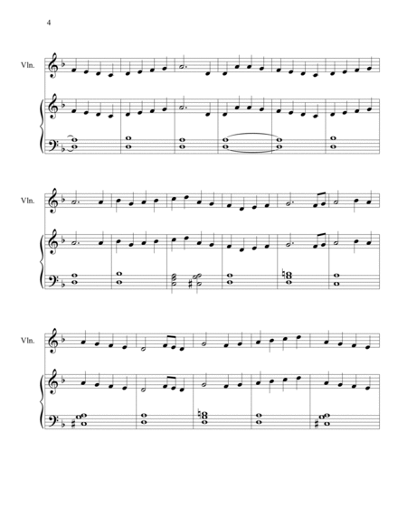Christmas Duets for Piano & Violin (Easy Piano & Violin) image number null