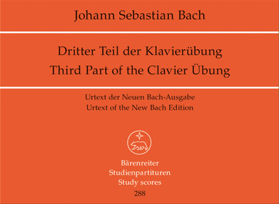 Third Part of the  Klavierubung