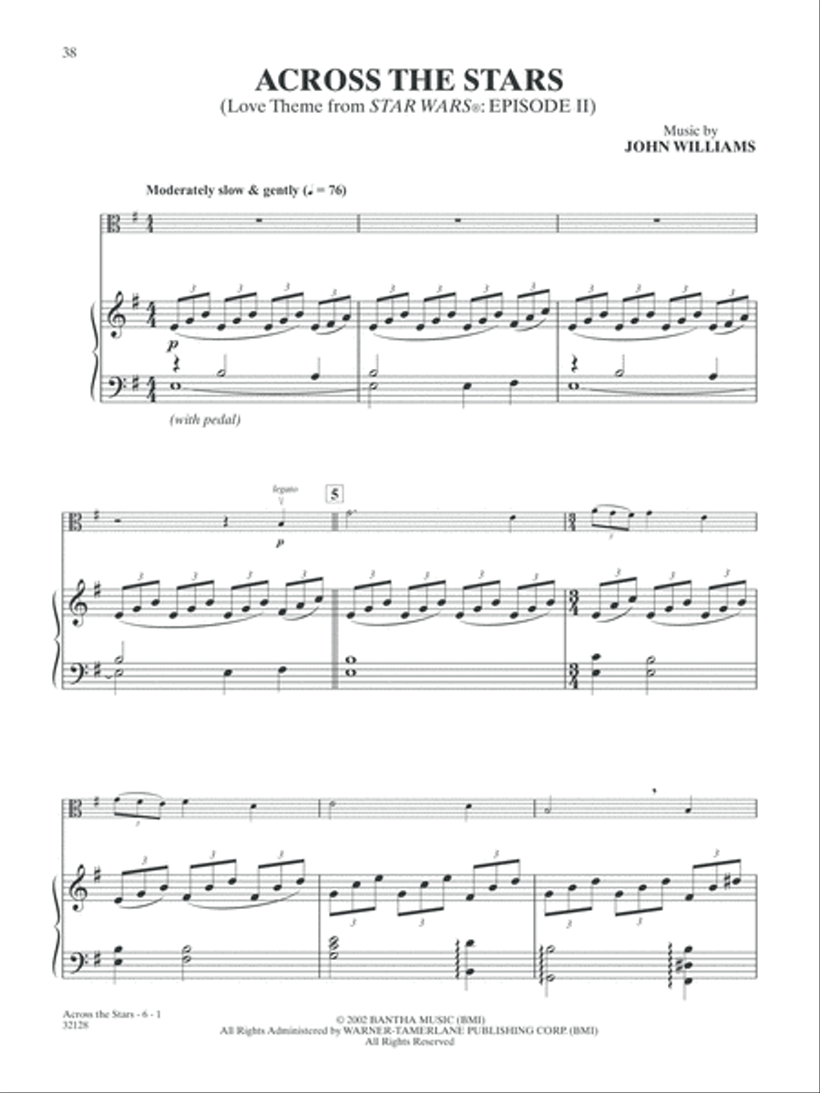 Star Wars I-VI Instrumental Solos - Viola image number null