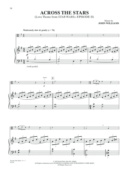Star Wars I-VI Instrumental Solos - Viola by John Williams Viola Solo - Sheet Music