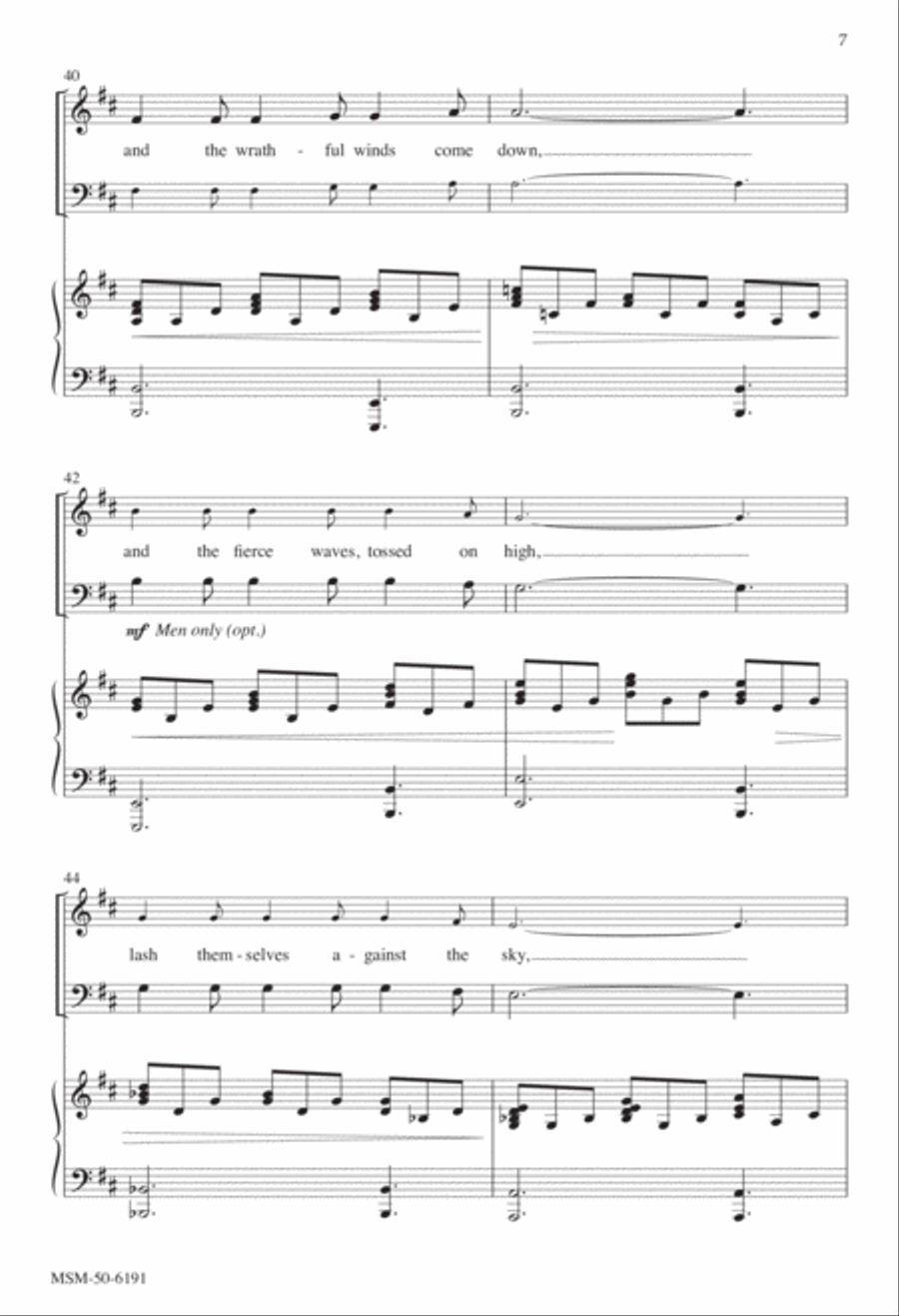Jesus, Savior, Pilot Me 4-Part scores gallery preview page 6