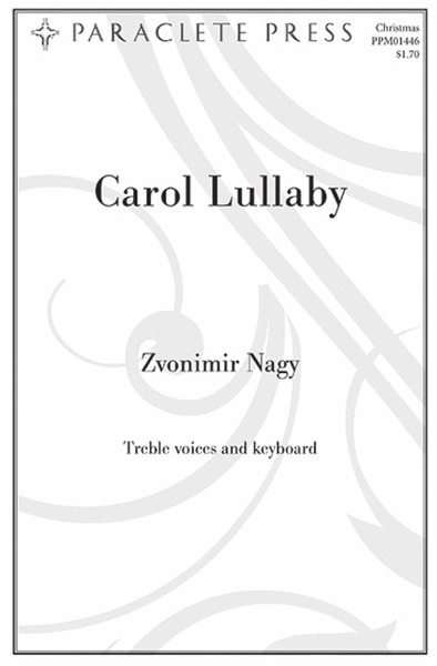Carol Lullaby - Treble voices and keyboard image number null