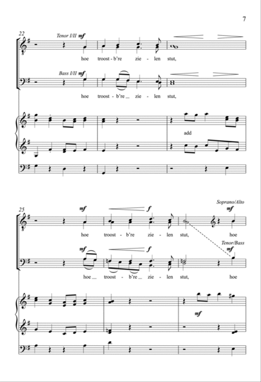 Hoe groot de vruchten zijn Divisi scores gallery preview page 6