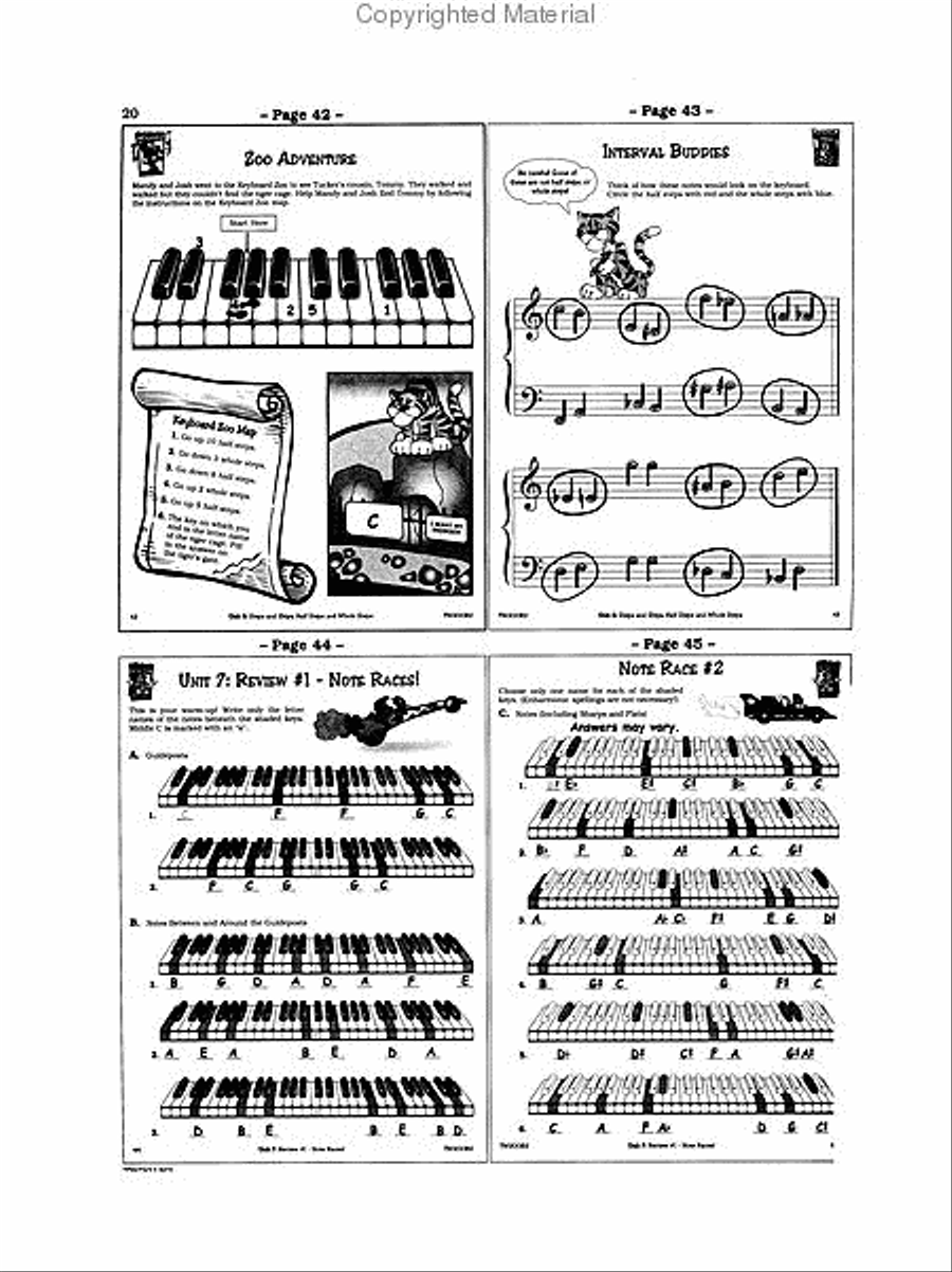 Theory Gymnastics: Spirito Teacher Guide Piano Method scores gallery preview page 3