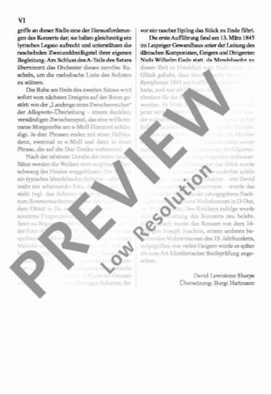 Concerto E minor Orchestra scores gallery preview page 7