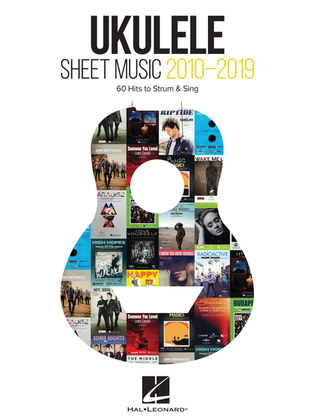 Book cover for Ukulele Sheet Music 2010-2019