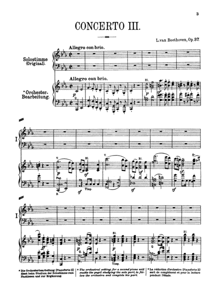 Piano Concerto No. 3 in C Minor, Op. 37