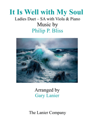 Book cover for IT IS WELL WITH MY SOUL(Ladies Duet - SA with Viola & Piano)