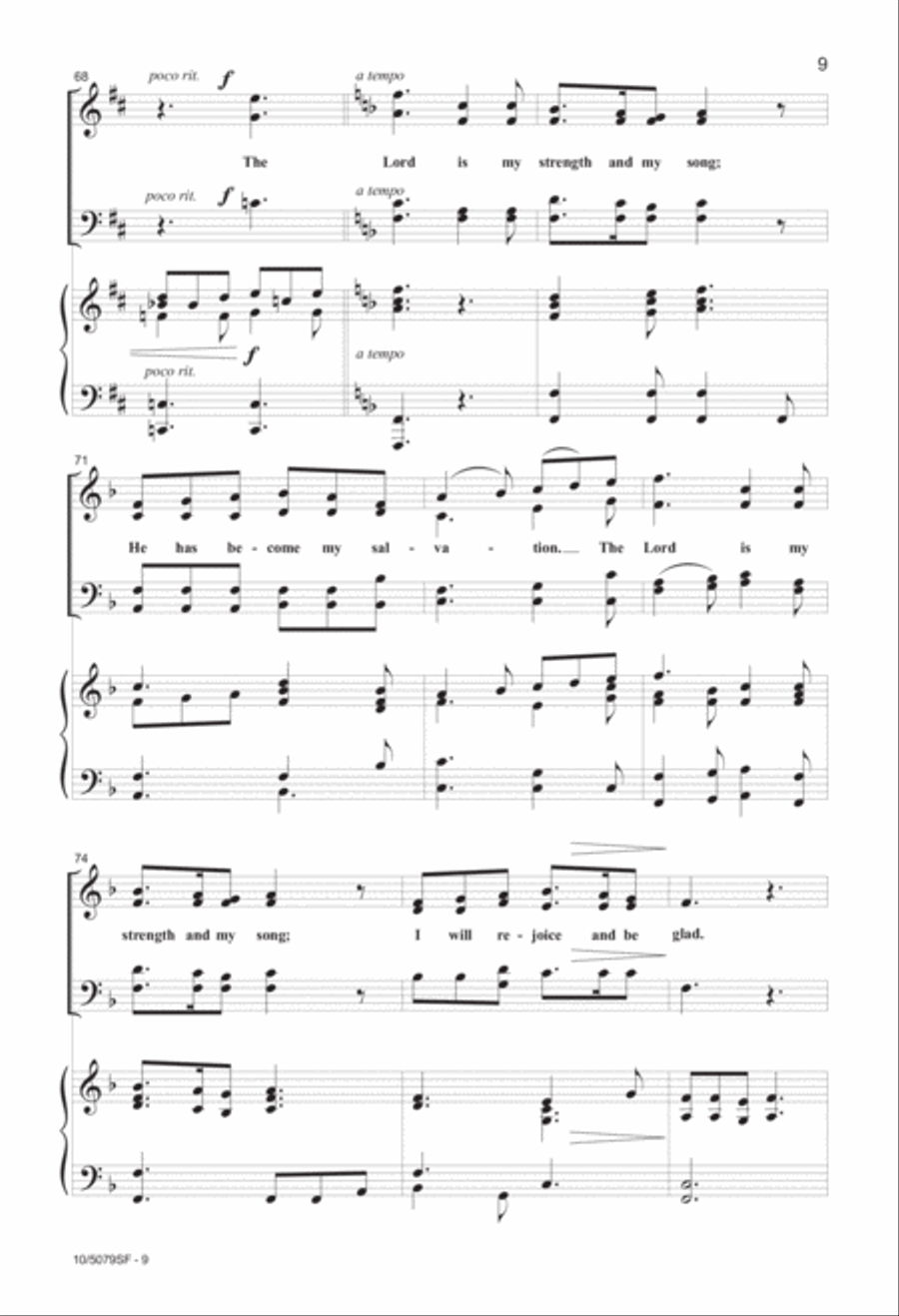 Rejoice and Be Glad Rejoice and Be Glad 4-Part scores gallery preview page 9