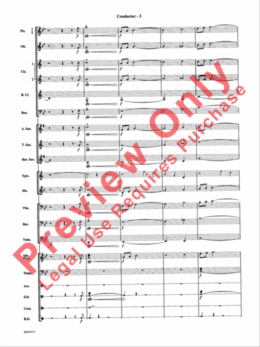 Mouthpiece Mania Concert Band scores gallery preview page 6
