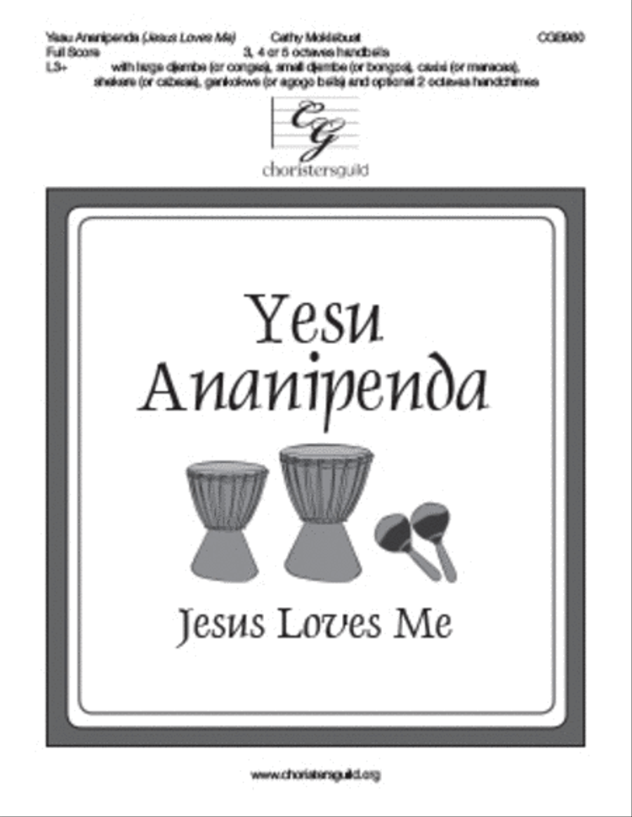Yesu Ananipenda Jesus Loves Me Full Score Handbell Choir scores gallery preview page 1