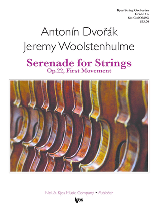 Serenade for Strings, Op. 22, 1st Movement