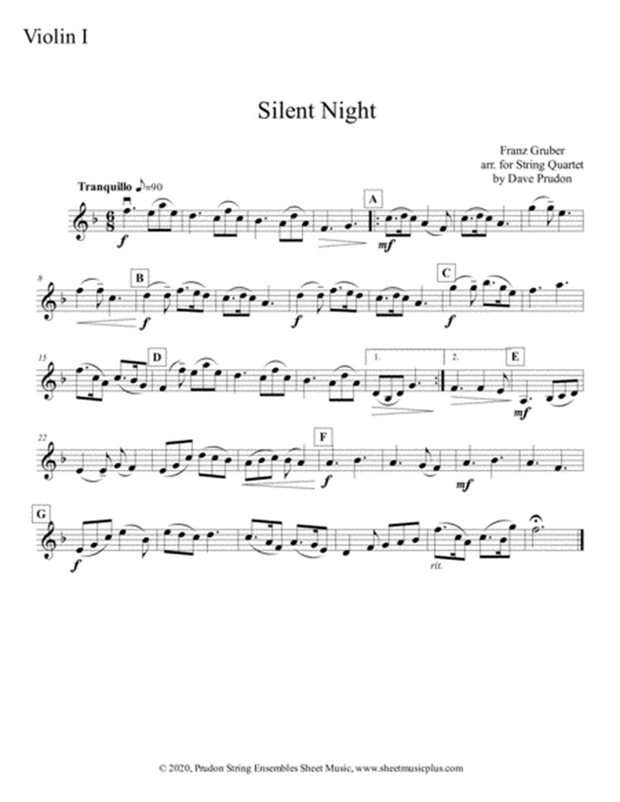 Silent Night for String Quartet image number null