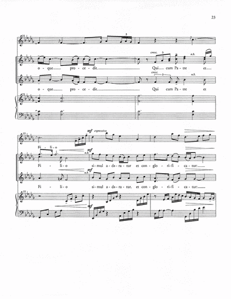 Credo (Vocal Score) image number null