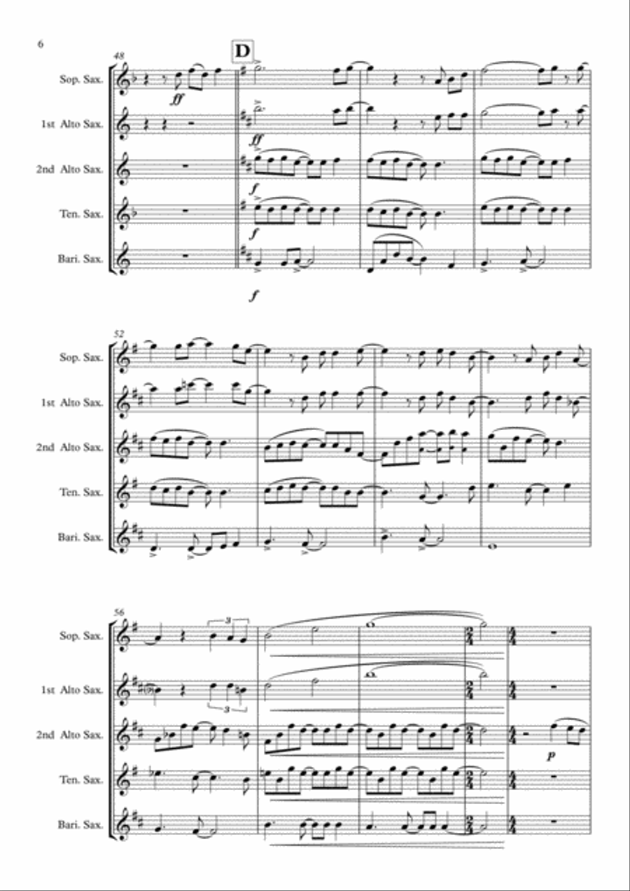 Everything Woodwind Quintet scores gallery preview page 6