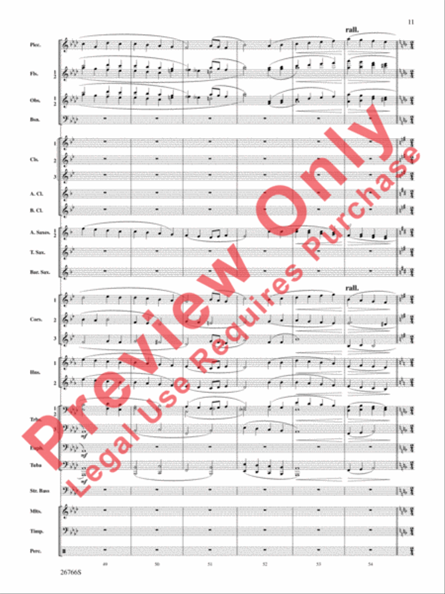 A Christmas Festival A Christmas Festival Concert Band scores gallery preview page 12