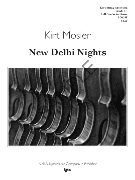 New Delhi Nights - Score